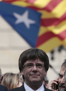 Katalánský premiér Carles Puigdemont.