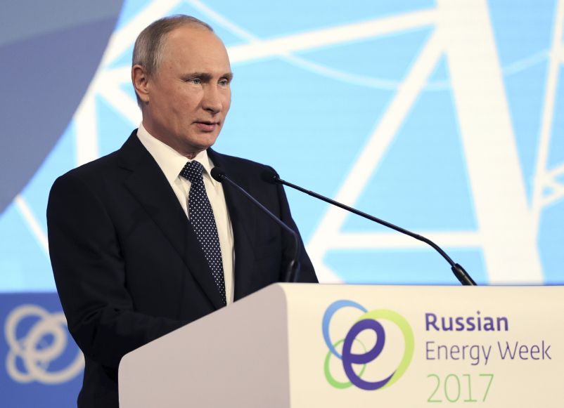 Ruský prezident Vladimír Putin.
