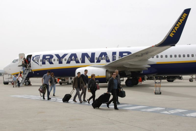Letadlo Ryanair.