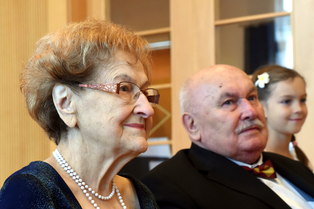 Manželé Marie a Alfréd Návratovi.