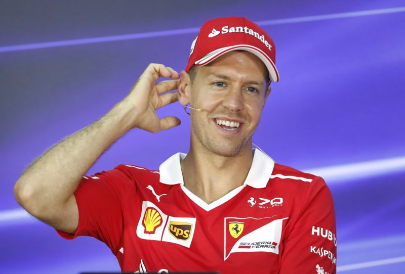 Sebastian Vettel. 