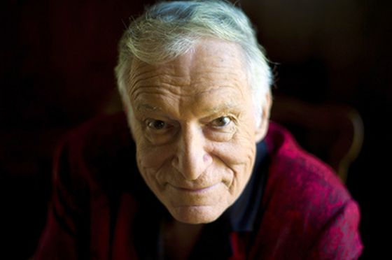 Hugh Hefner.