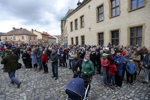 Nový zvon pro kostel svatého Jakuba v Kutné Hoře.