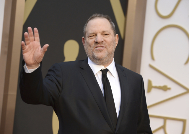 Filmový producent Harvey Weinstein.