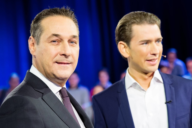 Sebastian Kurz (vlevo) a Christian Kern.