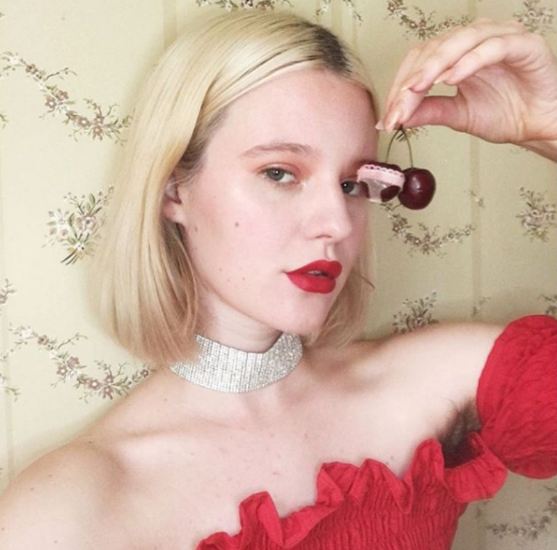 Švédská modelka Arvida Bystromová.
