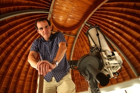 Astronom Petr Scheirich.