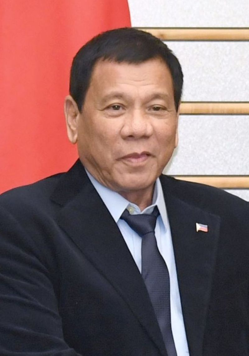Filipínský prezident Rodrigo Duterte. Filipínský prezident Rodrigo Duterte.