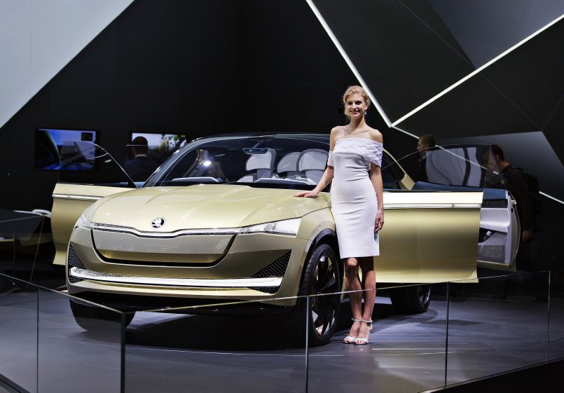 Studie elektromobilu Škoda Vision E.