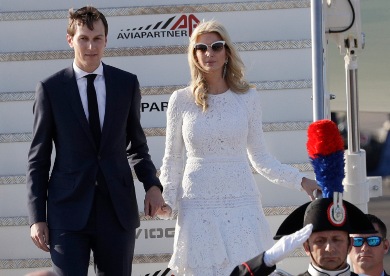 Ivanka Trumpová s manželem Jaredem Kushnerem.