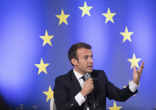 Francouzský prezident Emmanuel Macron.