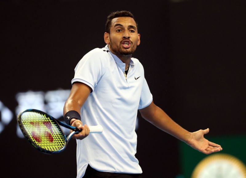 Tenista Nick Kyrgios. 