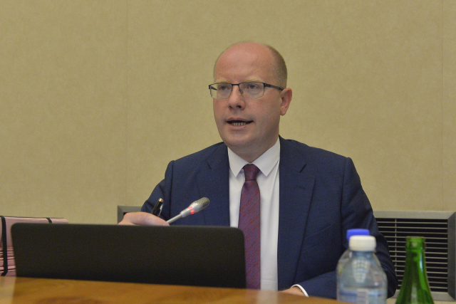 Premiér Bohuslav Sobotka.
