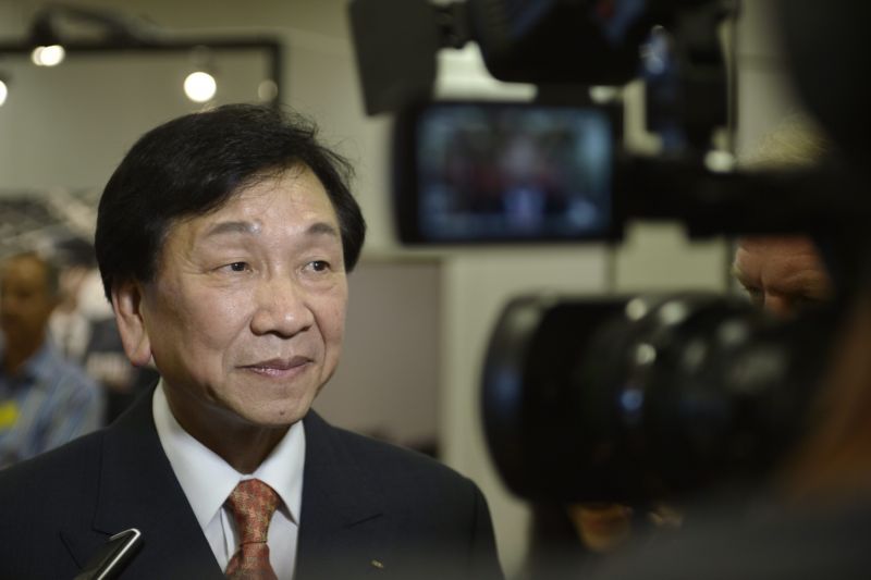 Předseda Mezinárodní asociace amatérského boxu (AIBA) Wu Ching-Kuo.