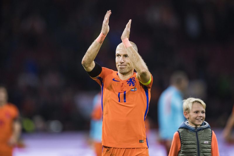 Nizozemský reprezentant Arjen Robben.