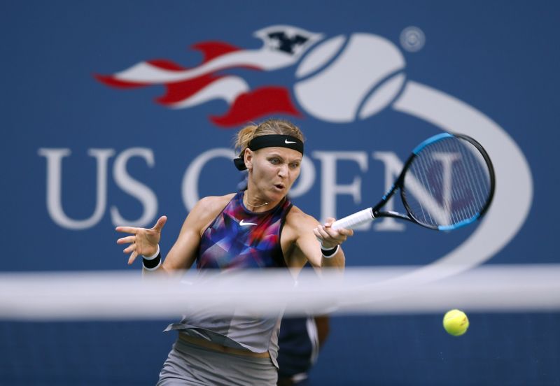 Tenistka Lucie Šafářová na americkém US Open.