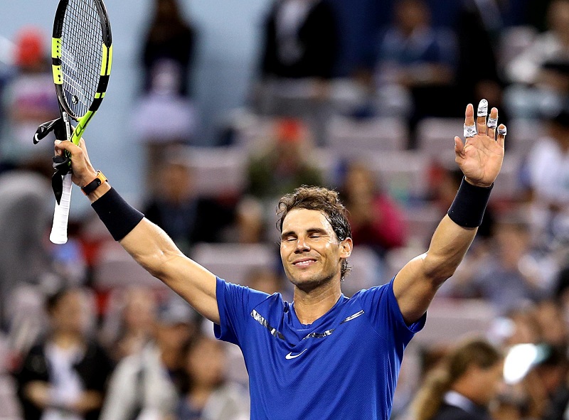 Rafael Nadal si v Šanghaji poradil s Jaredem Donaldsonovem za necelou hodinu.