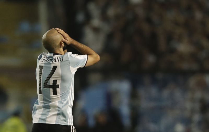 Argentinský fotbalista Javier Mascherano.
