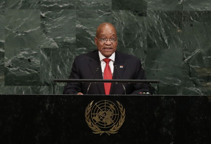 Prezident Jacob Zuma.