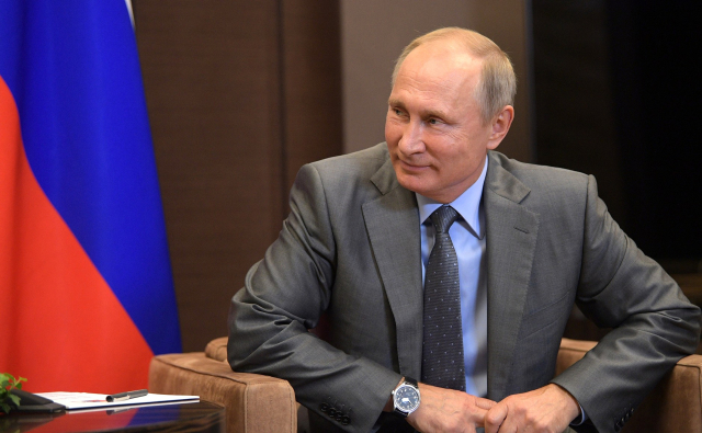 Ruský prezident Vladimir Putin.