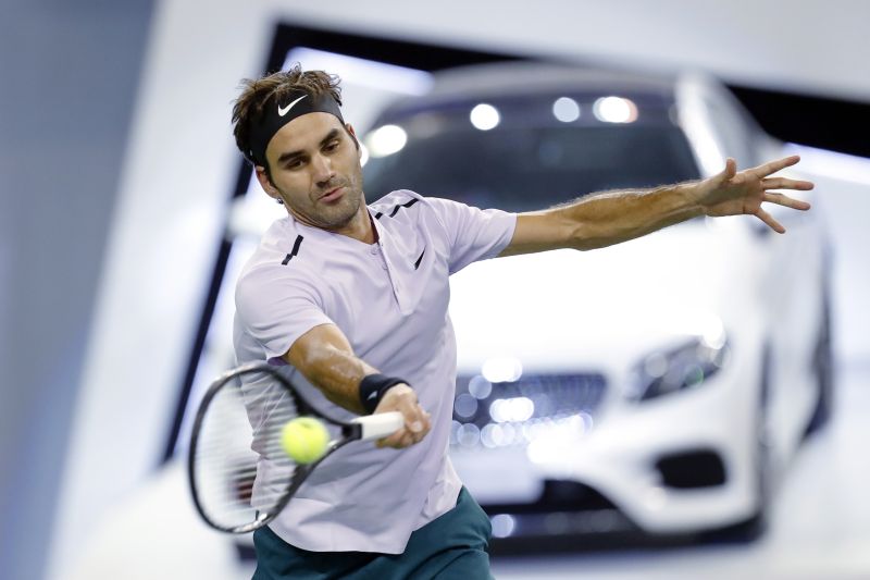 Roger Federer je na turnaji v Šanghaji v semifinále.