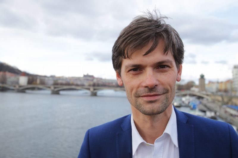 Prezidentský kandidát Marek Hilšer.