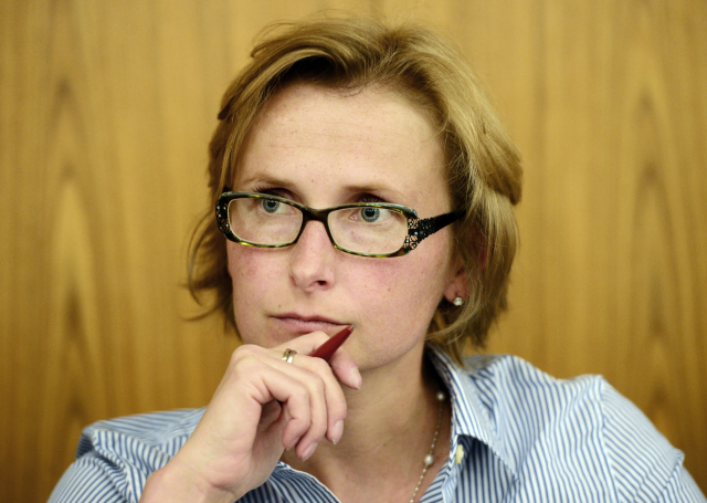 Europoslankyně Kateřina Konečná. Europoslankyně Kateřina Konečná.