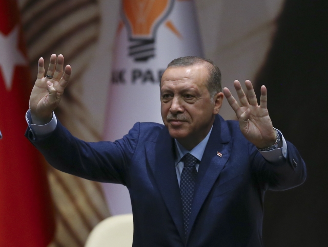 Turecký prezident Recep Tayyip Erdoğan.