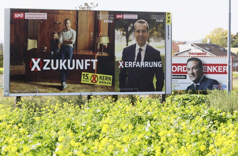 Volební billboard sociálních demokratů.