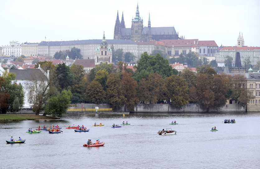 Pražský hrad, sídlo prezidenta.