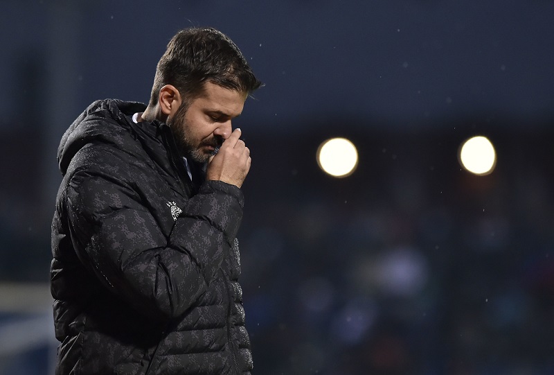Sparťanský kouč Andrea Stramaccioni.