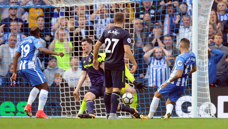 Zápas mezi Evertonem a Brightonem skončil remízou.