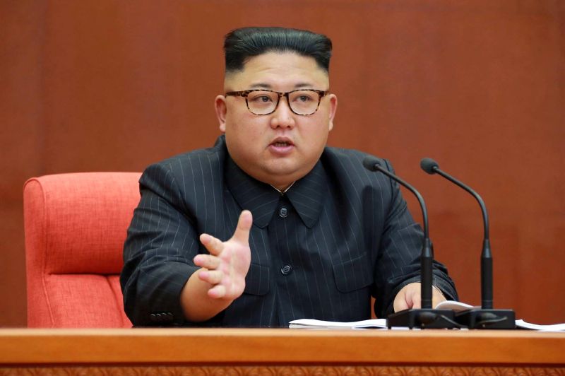 Severokorejský vůdce Kim Čong-un.