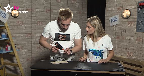 Kutilové Adam a Lucie přinášejí další skvělou "radu za všechny prachy". Kutilové Adam a Lucie přinášejí další skvělou "radu za všechny prachy".