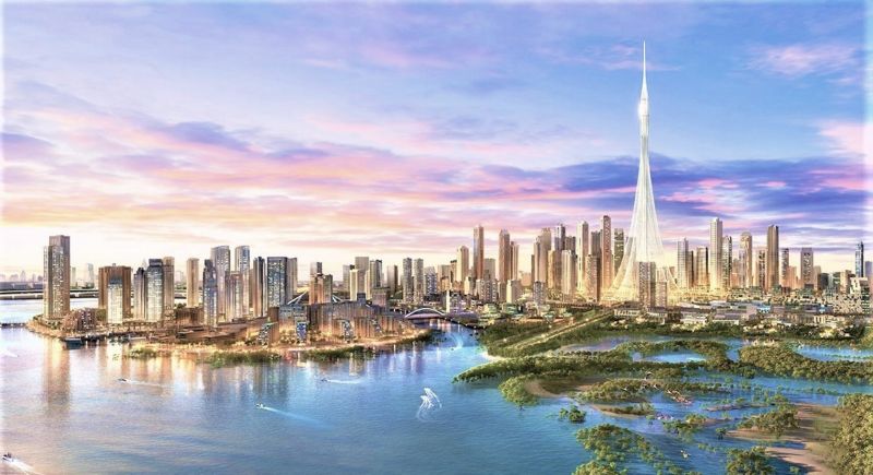 Dubai Creek Tower.