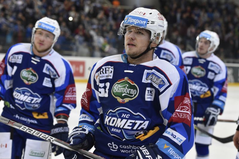 Ve čtvrtině soutěže vedou extraligu hokejisté Komety. Ve čtvrtině soutěže vedou extraligu hokejisté Komety.
