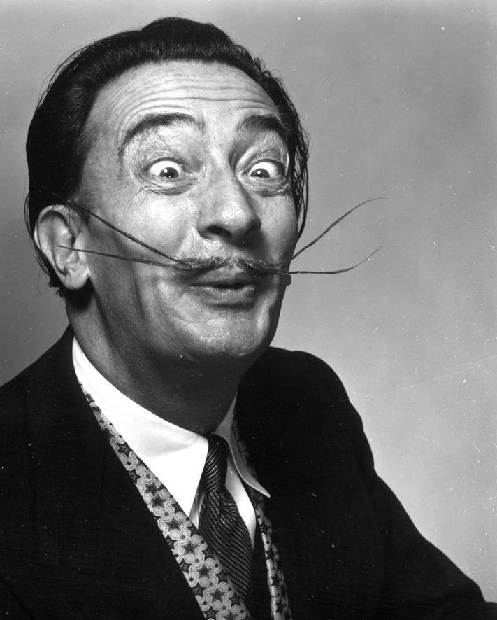 Katalánský malíř Salvador Dalí.