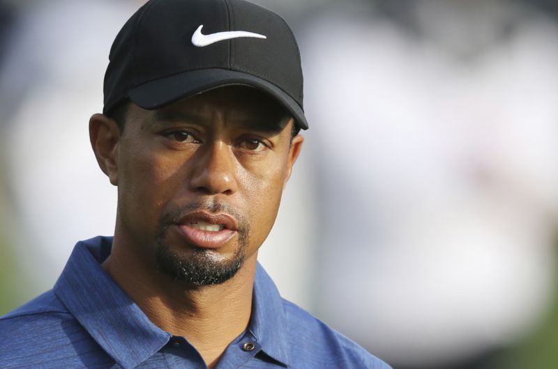 Bývalá světová jednička Tiger Woods.