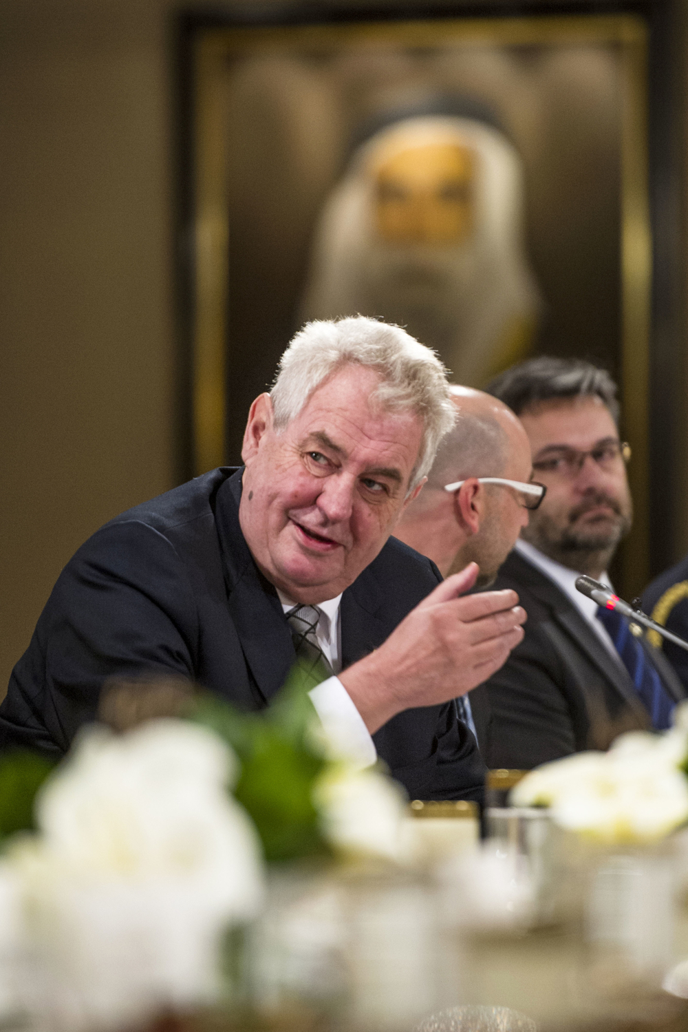 Prezident Miloš Zeman. Prezident Miloš Zeman.