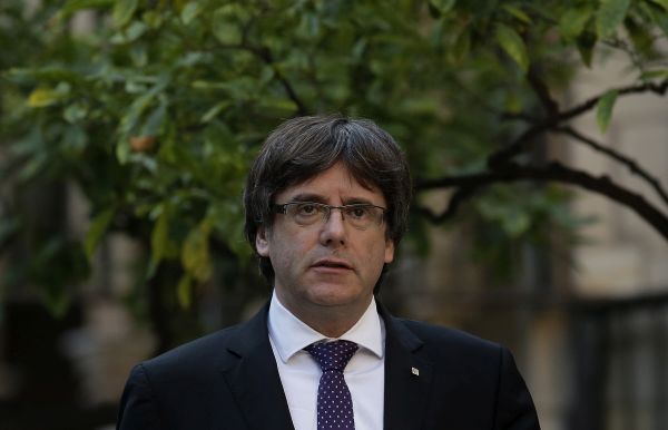 Katalánský premiér Carles Puigdemont.