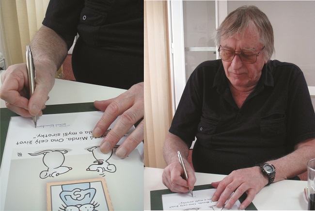 Kreslíř Pavel Kantorek.