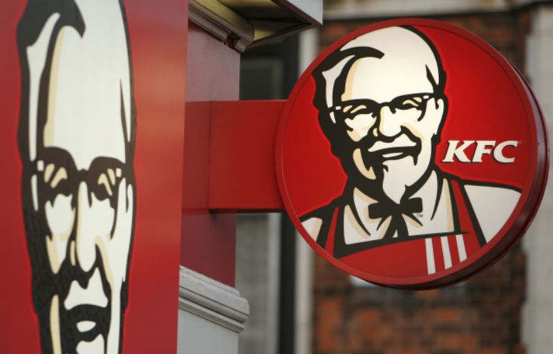 KFC logo.