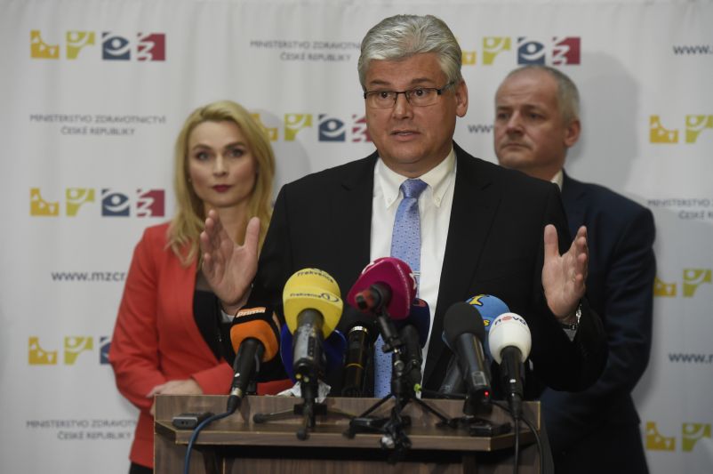 Ministr zdravotnictví Miloslav Ludvík (ČSSD).