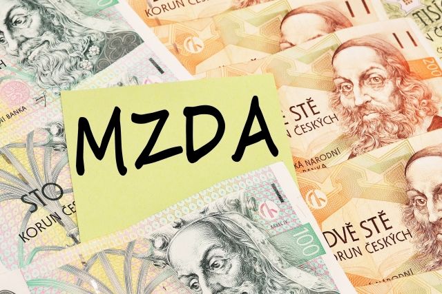 Mzda (ilustrační foto).