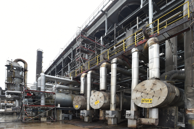 Chempark Záluží, etylenová jednotka petrochemie.
