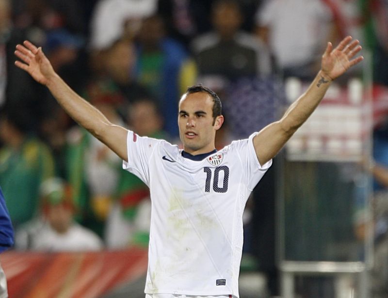 Bývalý reprezentant Landon Donovan.