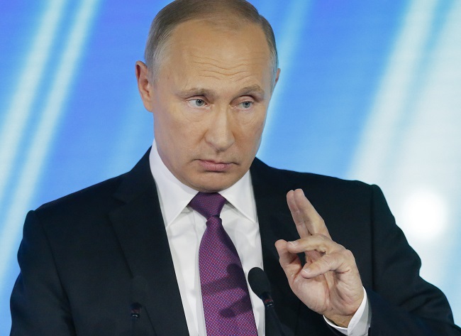 Ruský prezident Vladimir Putin.