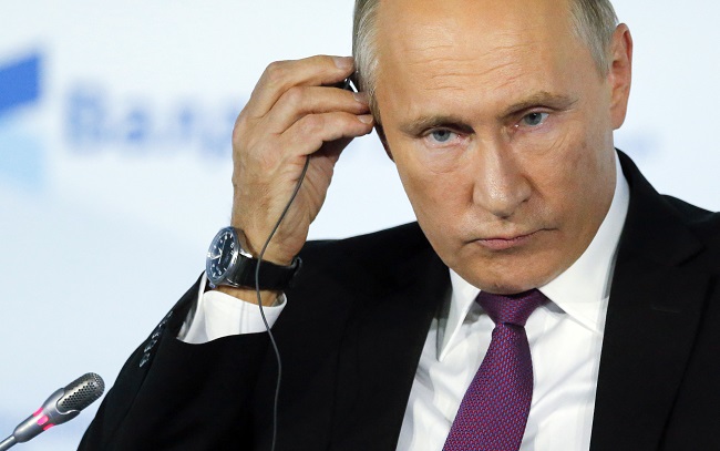 Ruský prezident Vladimir Putin.