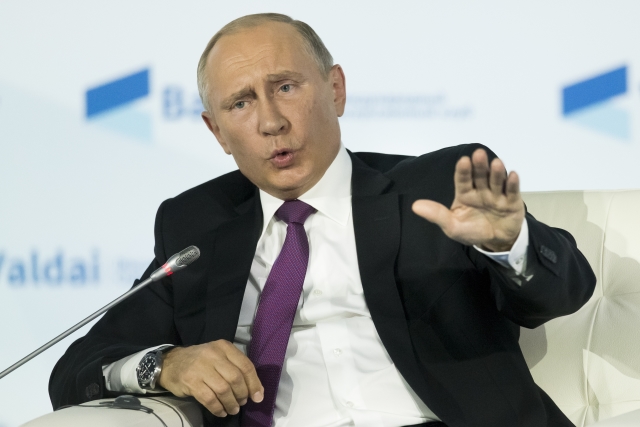 Ruský prezident Vladimir Putin.