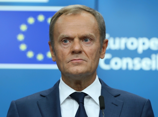 Předseda Evropské rady Donald Tusk. 